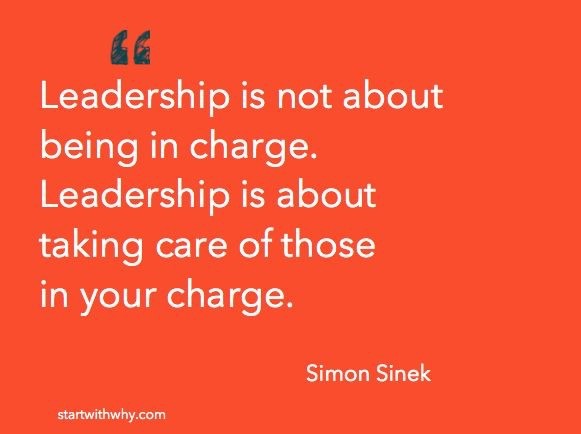 Leadership is about